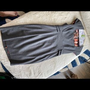 Ted baker dress with cap sleeves